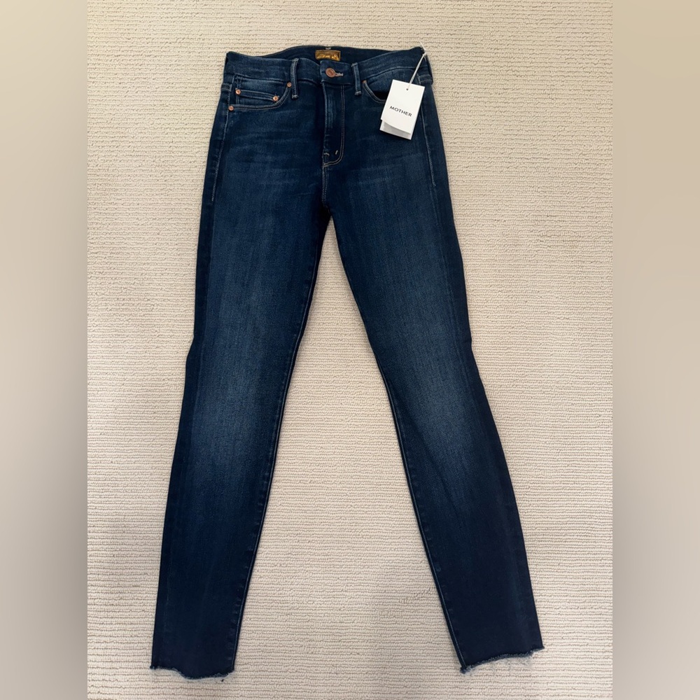 MOTHER denim - The Looker Ankle Fray